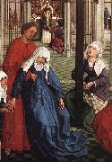 Rogier van der Weyden Seven Sacraments Altarpiece oil painting on canvas